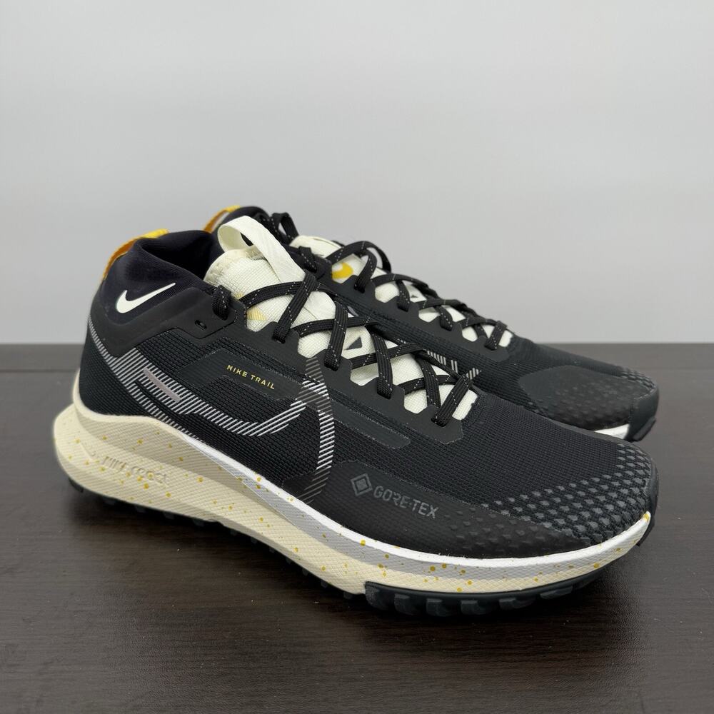 Nike Pegasus Trail 4 GORE-TEX Waterproof Trail Running Shoe Mens 7.5 Black Vivid